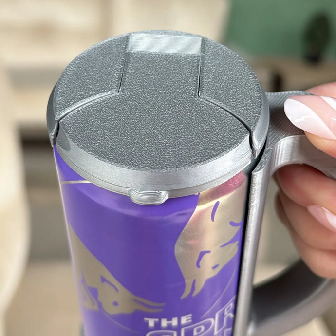 Skinny Can Lid in Silver