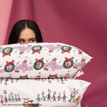 Load image into Gallery viewer, The Grinch x Kitsch Satin Pillowcase in Cindy Lou Who - King