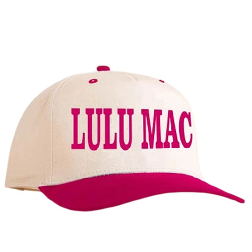 Lulu Mac Hot Pink Cap