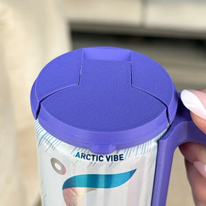 Skinny Can Lid in Purple