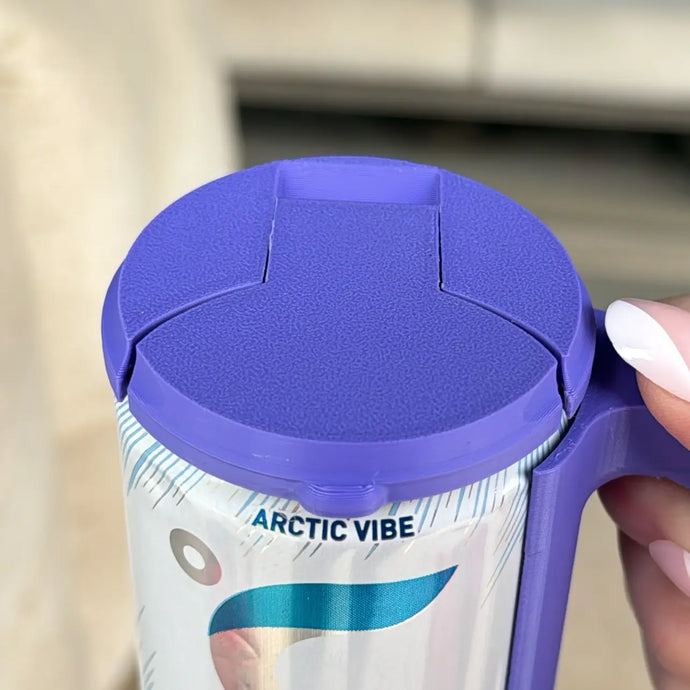 Skinny Can Lid in Purple