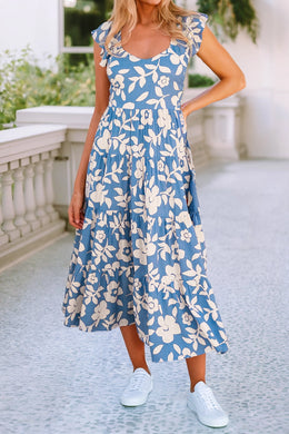 Give Me Summer Floral Midi Dress