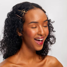 Load image into Gallery viewer, Kitsch Metal Enamel Cloud &amp; Bow Bobby Pins 8pc Set