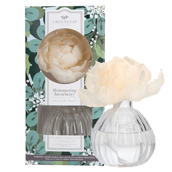 Shimmering Snowberry Flower Diffuser