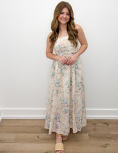Load image into Gallery viewer, I Wanna Fall In Love Meadow Ruched Midi Dress