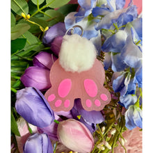 Load image into Gallery viewer, Pink Bunny Tail Car Freshie in Graceful