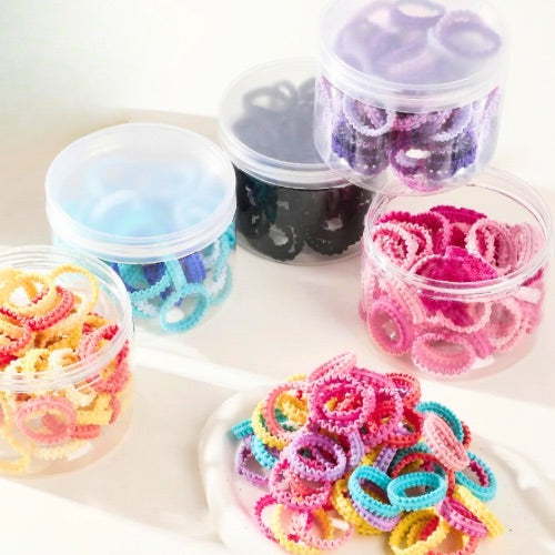 Wavy Elastic Hair Tie Set