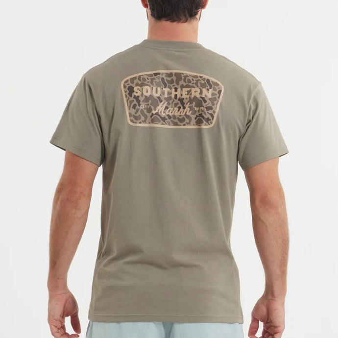 Southern Marsh Branding Retro Camo SS Tee
