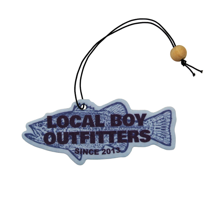 Local Boy Gone Fishin' Air Freshener