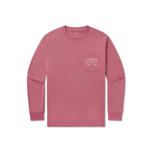 Southern Marsh Authentic LS Tee in Mulberry
