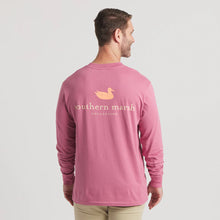 Load image into Gallery viewer, Southern Marsh Authentic LS Tee in Mulberry