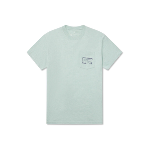 Southern Marsh Authentic SS Tee in Washed Honeydew