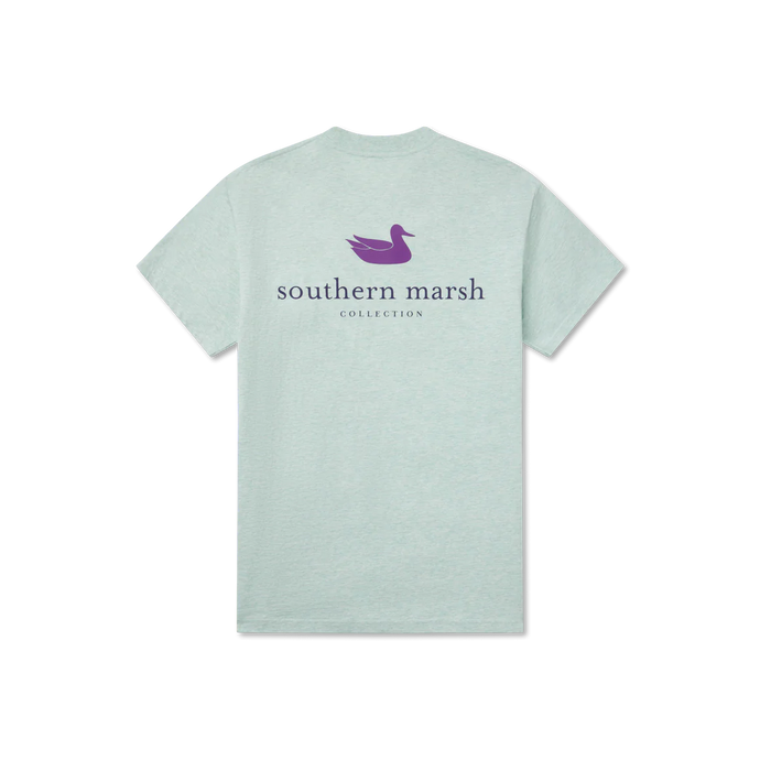 Southern Marsh Authentic SS Tee in Washed Honeydew