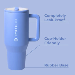HydroJug Traveler 40oz Tumbler in Light Blue