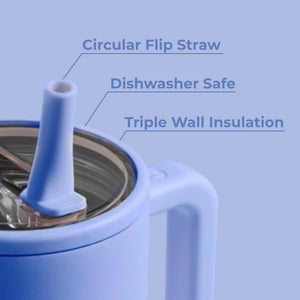 HydroJug Traveler 40oz Tumbler in Light Blue