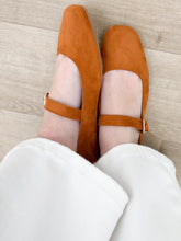 Load image into Gallery viewer, Charlotte Mary Jane Flats with Buckled Strap