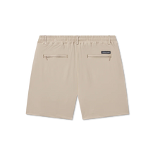 Load image into Gallery viewer, Southern Marsh Men's Billfish Lined Performance Shorts in Classic Khaki