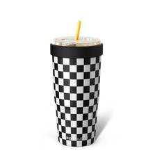 Load image into Gallery viewer, Frost Buddy To-Go Buddy in Black &amp; White Checkered