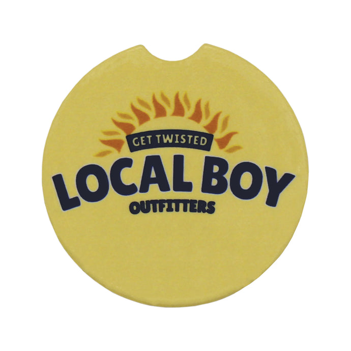 Local Boy Car Coaster in Twisted