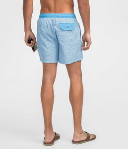 Southern Shirt Co. Men's Confetti Swim Shorts in Uncle Sam