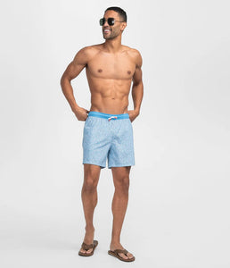 Southern Shirt Co. Men's Confetti Swim Shorts in Uncle Sam