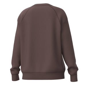 Local Girl Moon Cotton Crewneck in Rose