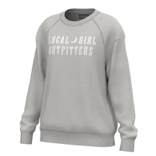 Load image into Gallery viewer, Local Girl Moon Cotton Crewneck in Light Sand