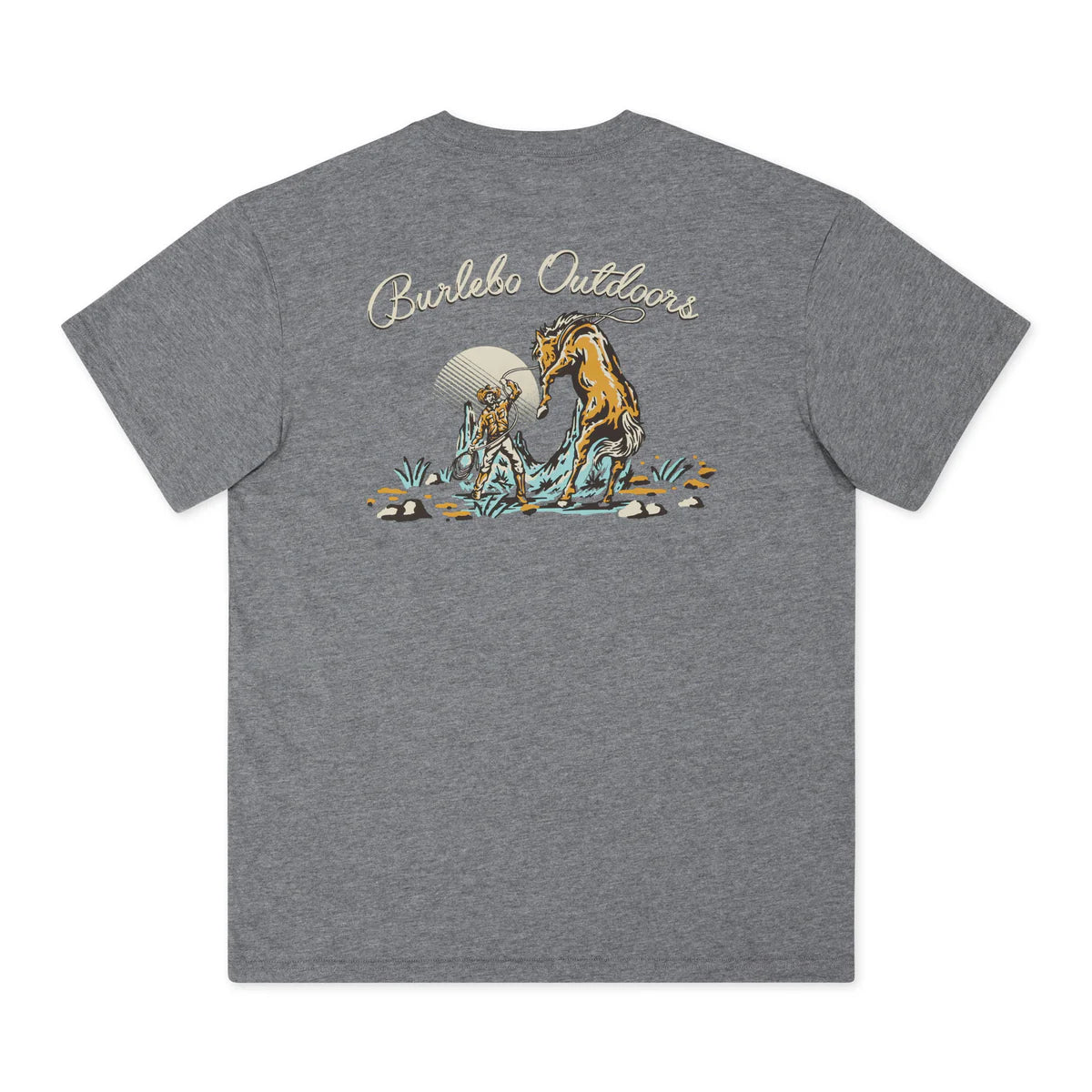 Burlebo Youth Cowboy Up SS Tee