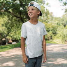 Load image into Gallery viewer, Burlebo Youth Go To SS Tee in Digi Camo Ivory