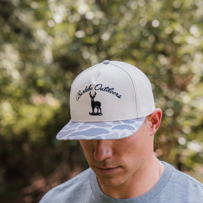 Burlebo Buck Cap with Classic Deer Camo