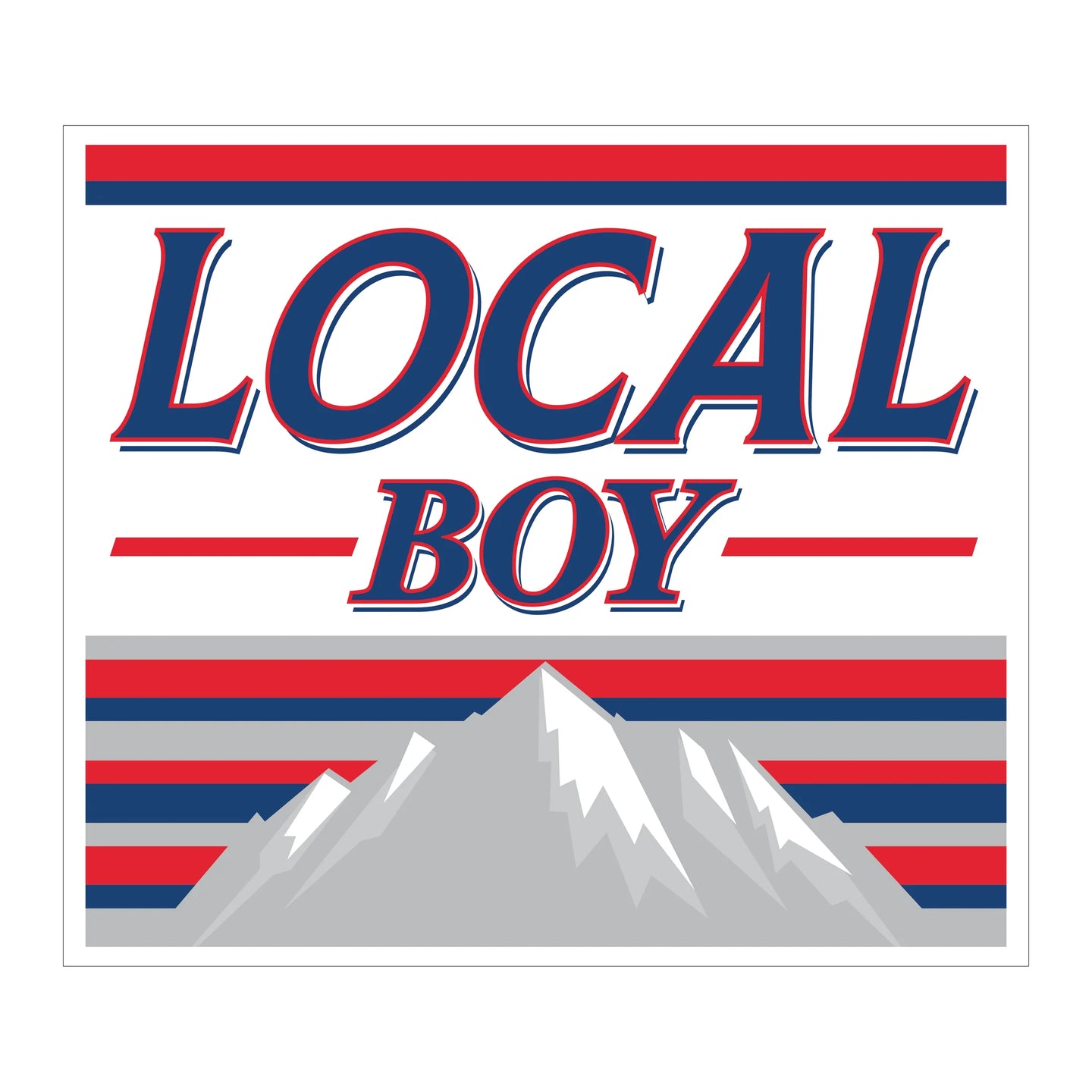 Local Boy Busch USA Decal