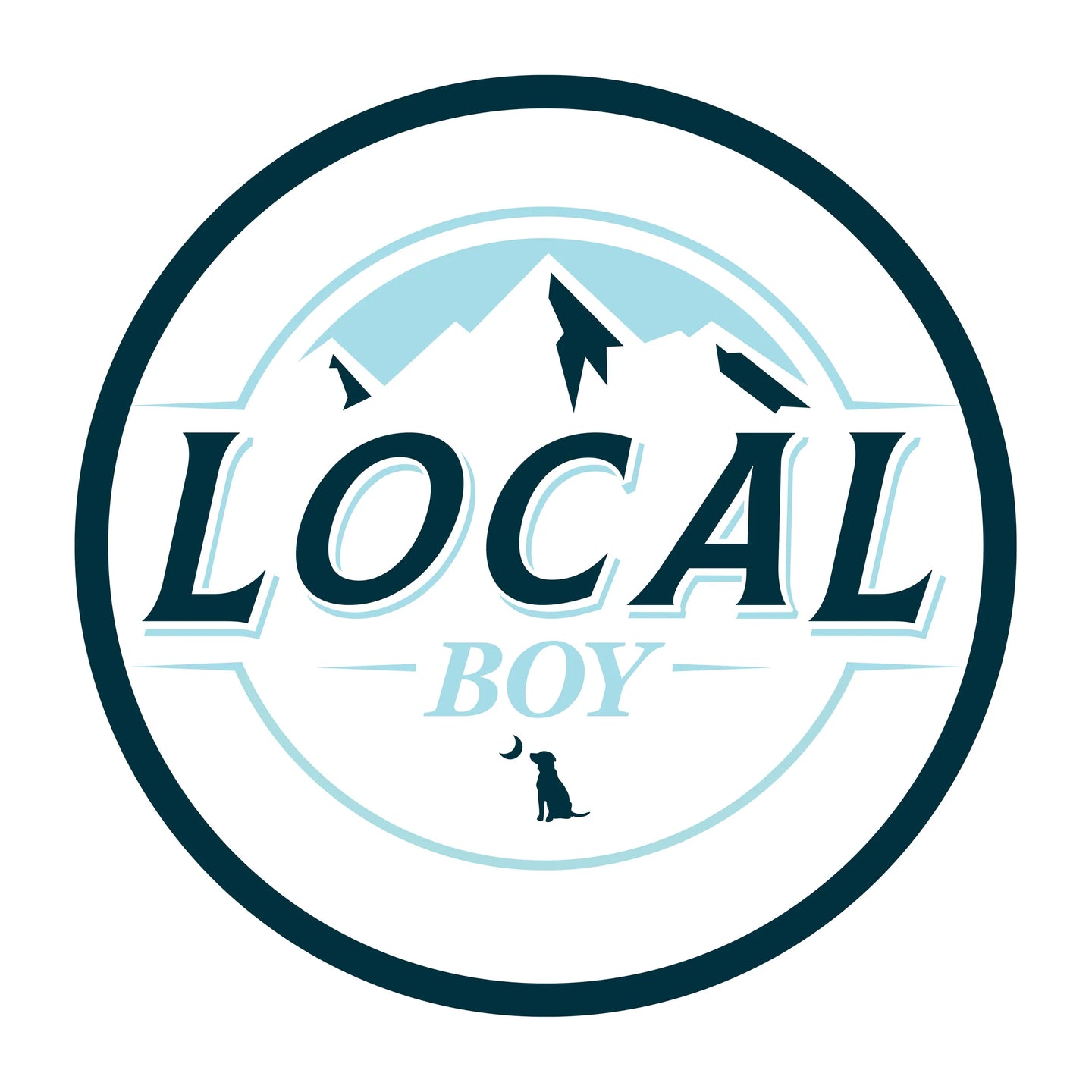 Local Boy Local Latte Decal