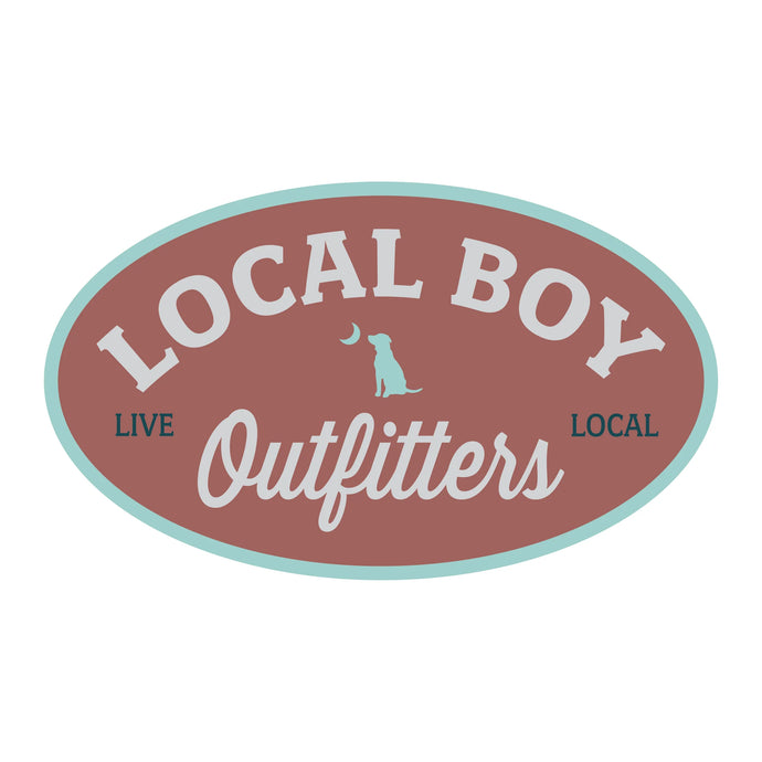 Local Boy Pub Sign Decal