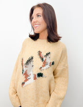 Load image into Gallery viewer, Flying Duck Knit Sweater in Yellow