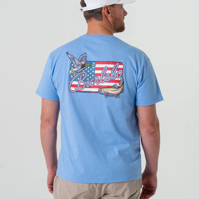 Burlebo Patch Flag SS Tee