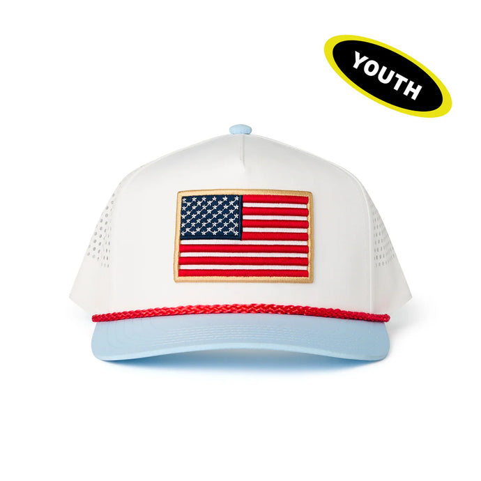 Burlebo Youth Old Glory Performance Cap