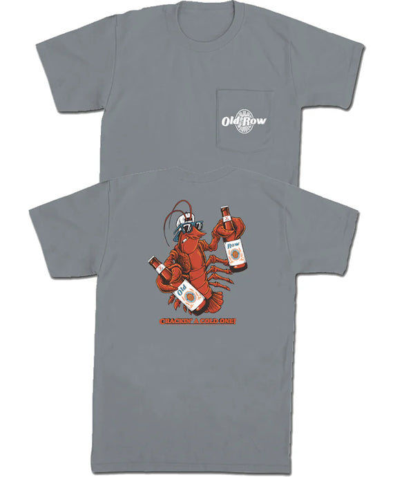 Old Row The Party Lobster SS Pocket Tee