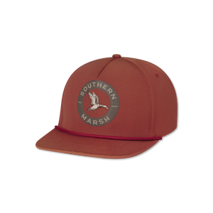 Southern Marsh Ensenada Rope Hat-Inflight Camo Maroon