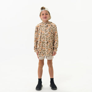 Burlebo Youth Performance Hoodie in Venado Camo