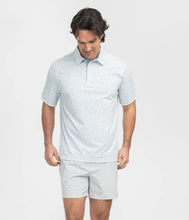 Load image into Gallery viewer, Southern Shirt Men&#39;s Hunters Hideaway Printed Polo in River Rock
