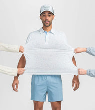 Load image into Gallery viewer, Southern Shirt Men&#39;s Hunters Hideaway Printed Polo in River Rock
