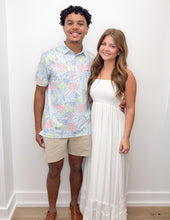 Load image into Gallery viewer, Not Doing Good Without Smocked Halter Maxi Dress-White