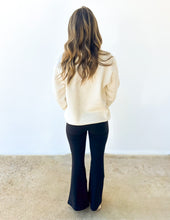 Load image into Gallery viewer, State Script Sweatshirt in Heather Natural