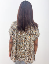 Load image into Gallery viewer, Believe In The Good Leopard Short Sleeve Top