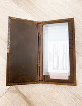 Load image into Gallery viewer, Fencerow Camo Roper Christian Fish Wallet
