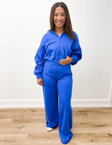 Baseline Straight Leg Sweats in Royal Blue