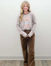 Load image into Gallery viewer, A Dog Wearing A Sweater Crew Neck LS Top