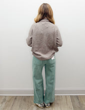Load image into Gallery viewer, Talk You Out Of Leaving Mock Neck Sweater in Mocha