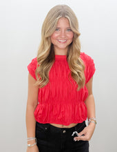 Load image into Gallery viewer, I Tried Telling You Sleeveless Round Neck Tiered Top