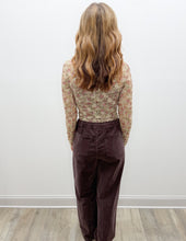 Load image into Gallery viewer, Am I Okay Corduroy Pants in Dk Brown